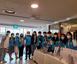 경남대학교 ForVictim 자원봉사단 범죄피해자 보호&middot;지원을 위한 굿즈 물품 프리마켓 행사 참여 사진